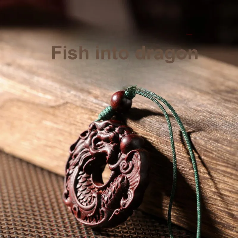 Santan Lodge Pterocarpus Pendants Unisex-2