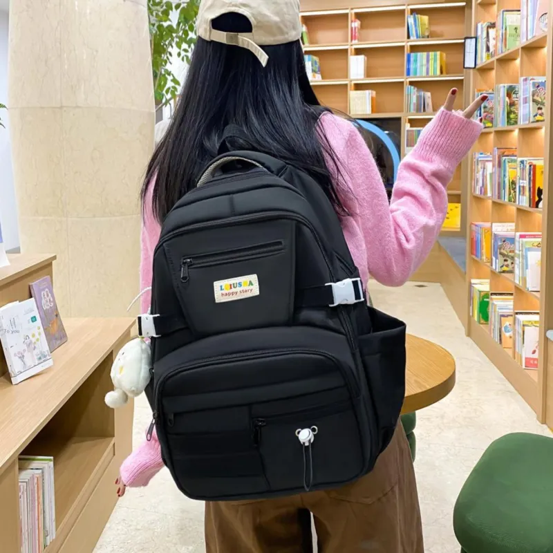 URBAN FOREST Nylon Backpack Regular Unisex Multicolor-2