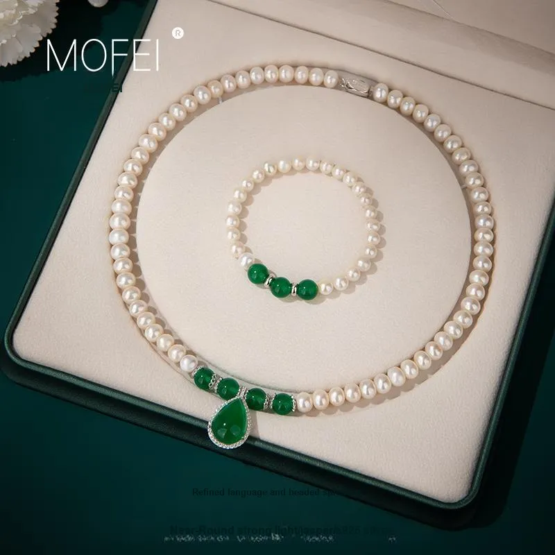 Mofei Pearl Necklaces Women's-1