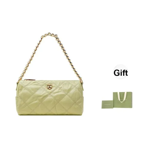 VANESSA HOGAN Коровья кожа Подушка Сумка Сумка Сумка через плечо Сумка через плечо Средняя Женская Фруктовый зеленый