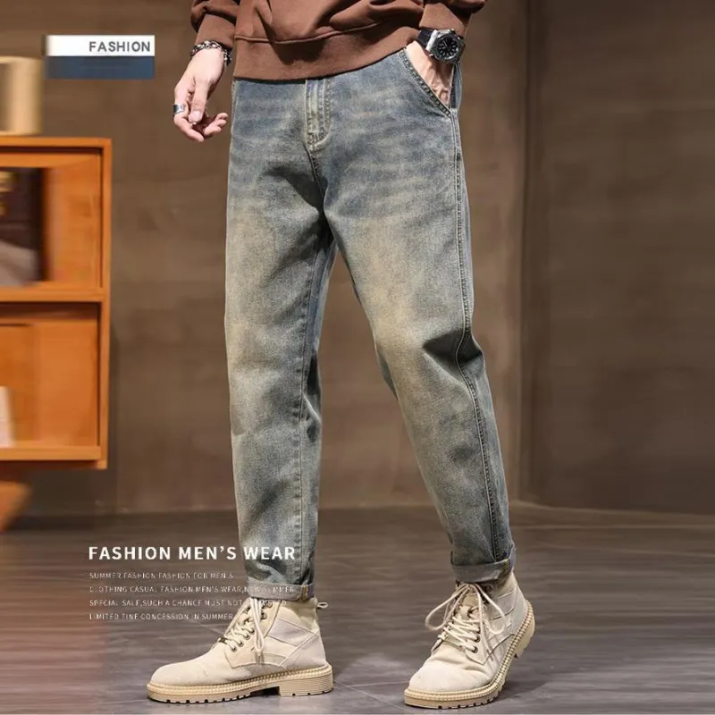Struggle Vintage95 Jeans Unisex Cyan Antique Blue-10