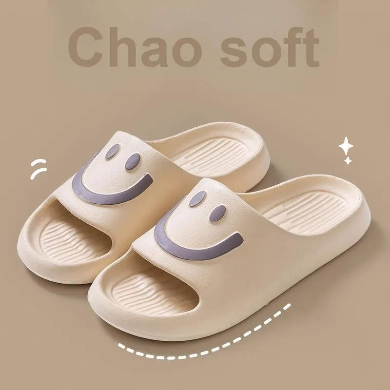 LUNNIFEIYA Squashy And Bouncy Feeling Summer Soft Sole Indoor Home Bathroom Slip Resistant EVA Slippers-10