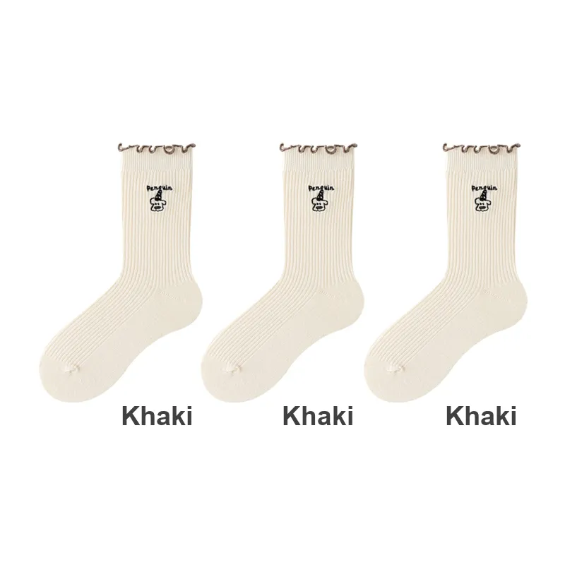 H YXIANG Mid Calf Socks Women's Combo Set-13