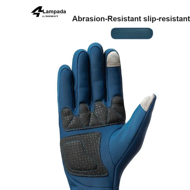 LAMBDA Riding Equipment Cycling Glove Outdoor Cycling Mountaineering Sports Unisex Lycra-2