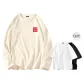 [Comes with Short-Sleeved Shirt]Light Beige (Miniso Smiley Face Chest Logo)
