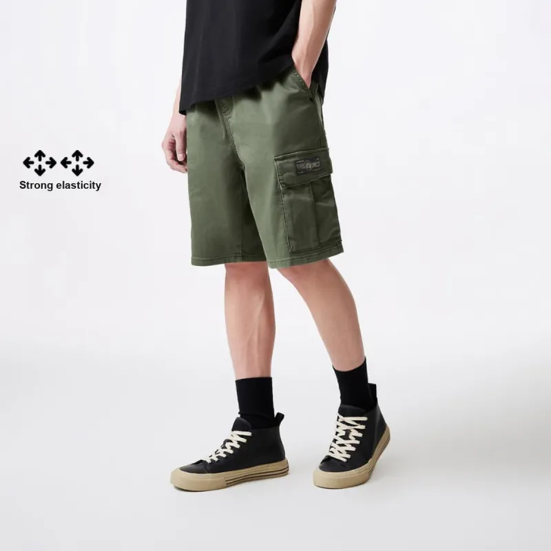 JACK JONES· Denim Shorts Men's E60 Olive Green Gray-2