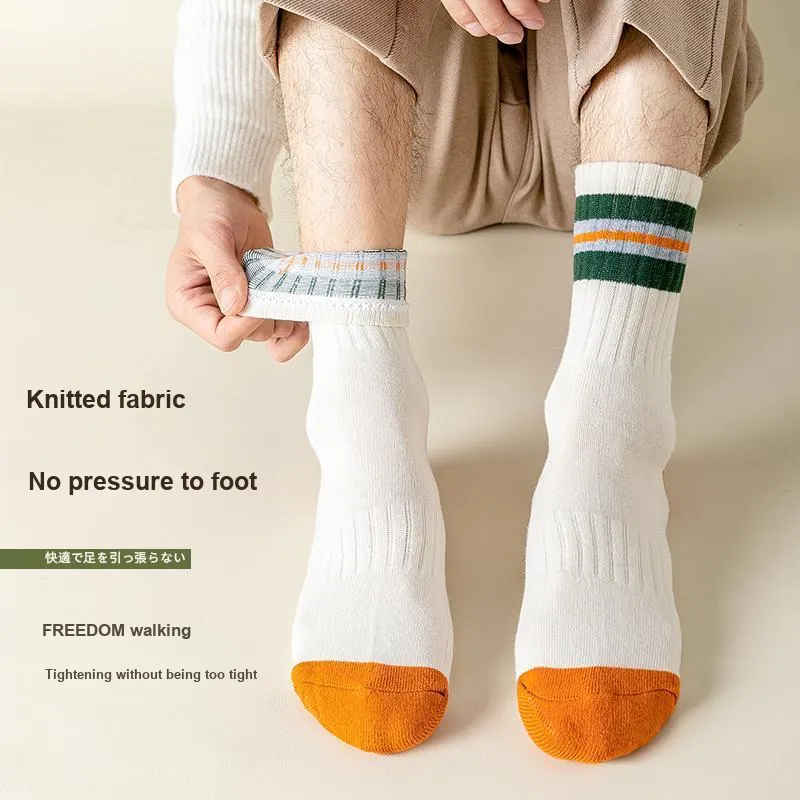 SOIE Mid Calf Socks Men's Combo Set-56