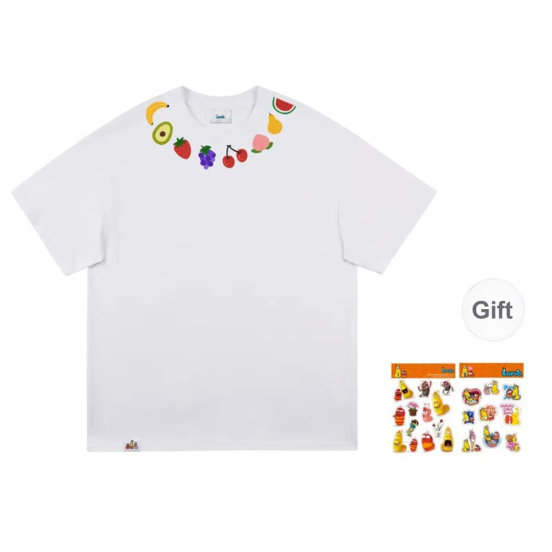 COMIC LARVA T Shirts Unisex-10