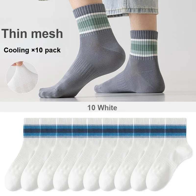 7 SEVFUN Mid Calf Socks Men's Combo Set-37