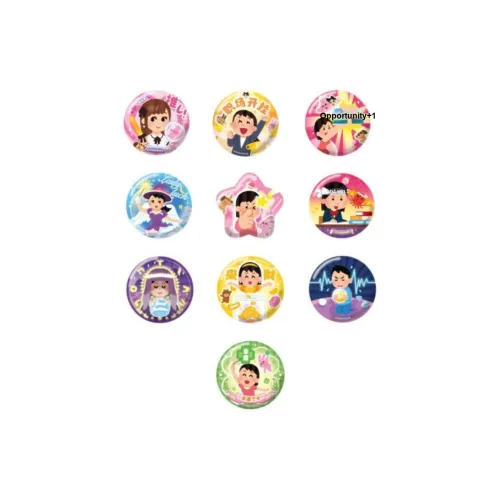 X11 SPACE Иллюстрация Фигурка Супер Счастливый Moment Значок Blind Сумка Слепые коробки Один Blind Коробка Целая коробка 9 шт