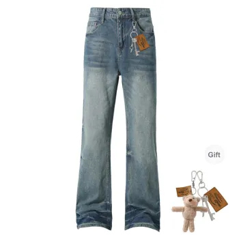 HOKLV Jeans Unisex