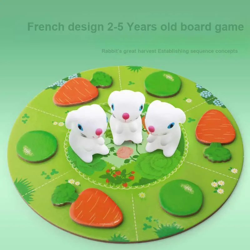 DJECO Tabletop Game Rabbit Da Feng Bao Card Game For Fun And Intelligence Board Games-2
