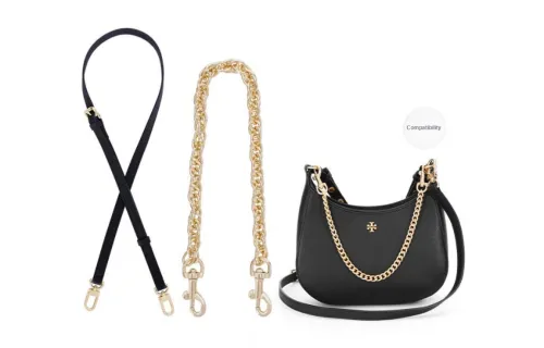 Lan Bao Fan Alloy Bag Accessories Women's Black/Gold