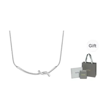 YPYN Alloy Necklaces Women's Silver