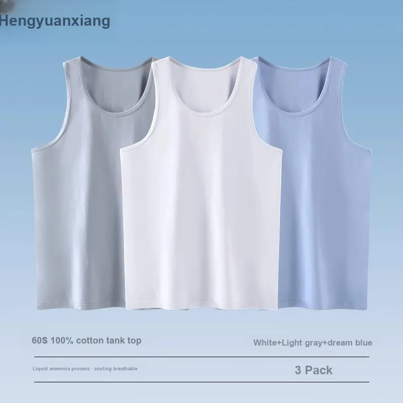 H YXIANG Tank Top Men's Combo Set-1