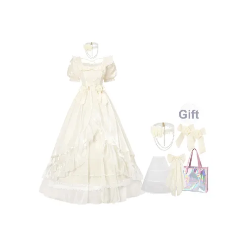 XUANSHU Короткий рукав Платье Женское