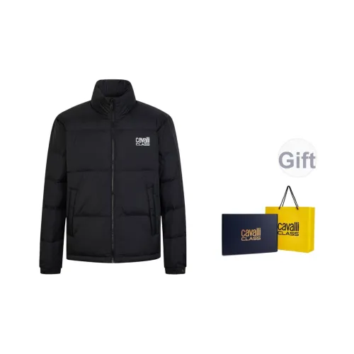 Cavalli Class Пуховик Мужской Черный
