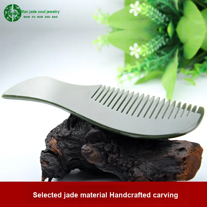 WANYUHUN Comb Green Jade Unisex-7