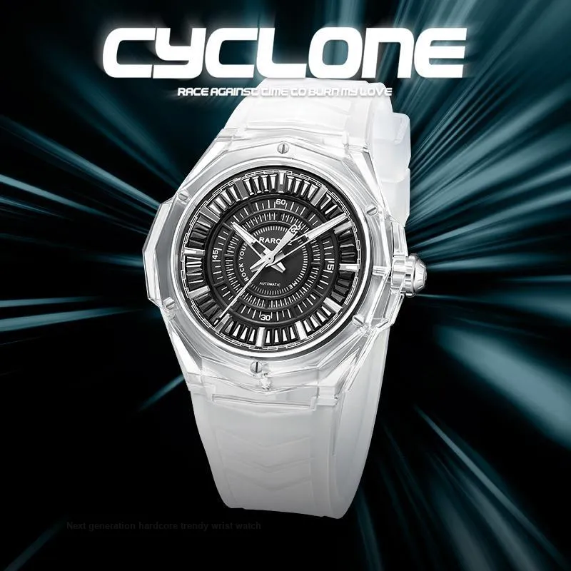 RARONE Mechanical Movement Watch Men's Watches Black Dial 8670459909737-1