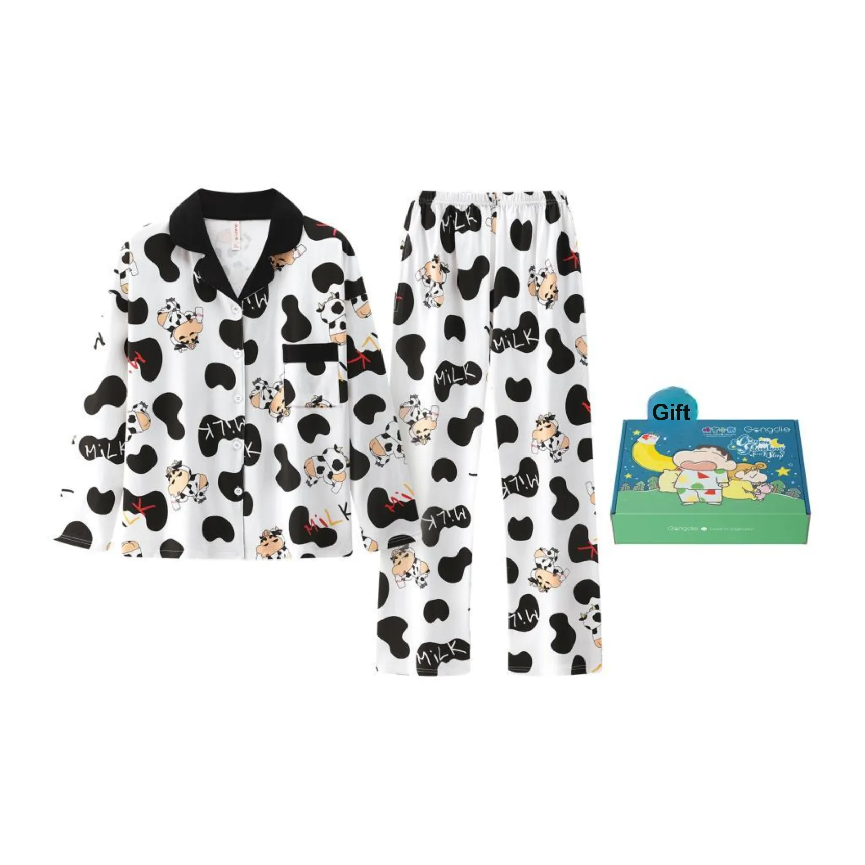 Gongdie x LABIXIAOXIN,LIANMINGKUAN Pajama Gift Box Unisex White, Gift Box Set