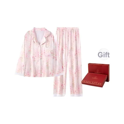 DAFENQIMIMA Пижама Подарочная Коробка Женская