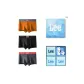 Refined Box 3 Pack (Orange, Black, Gray)