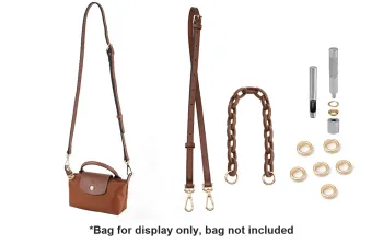 Luxury Care Artisan Workshop Acrylic Bag Straps Unisex Brown