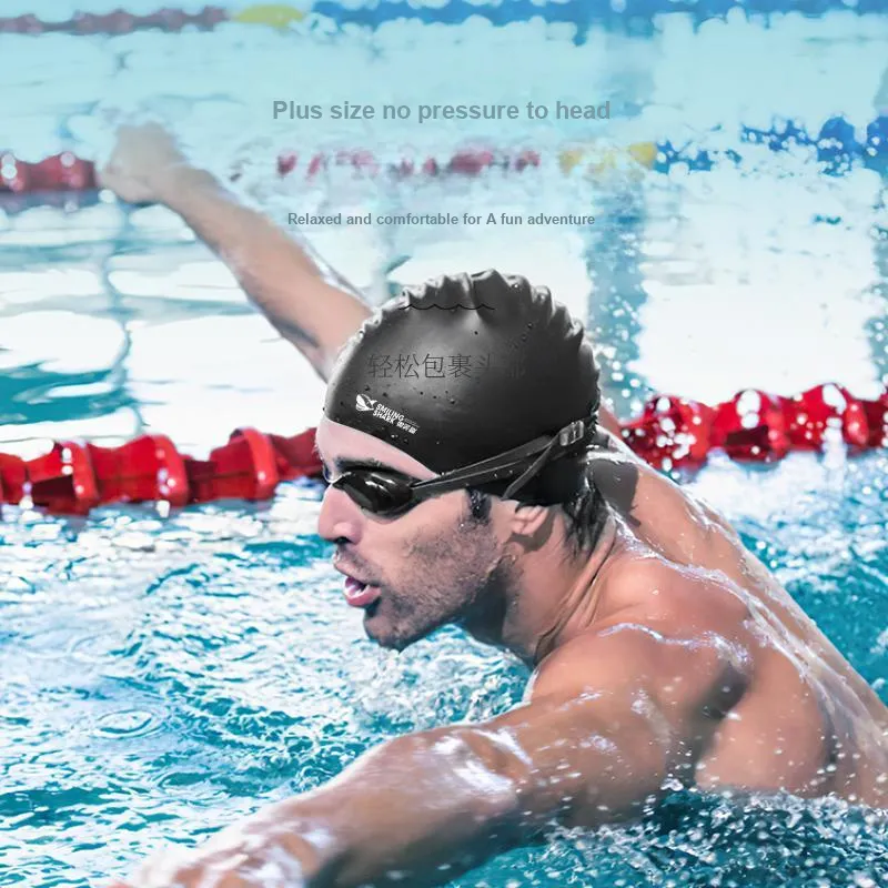 SMILING SHARK Swimming Caps-14