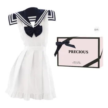 TLXT Nightgown Women's Gift Box Set White