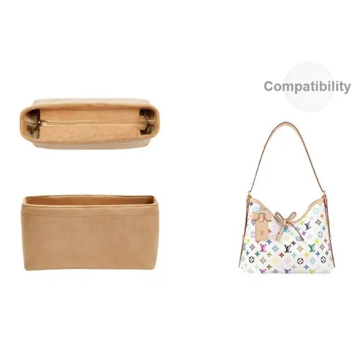 Jingxi Оригинальный Fleece Сумка Вкладыш Женский Бежевый Бордовый