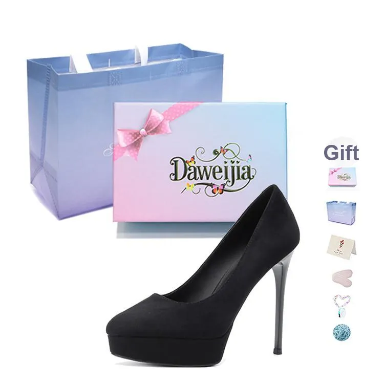 Dawei's House Slim Heel High Heels Women's-8