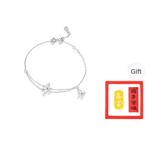 Chongqing Gold Store S925 Silver Bracelets Women's