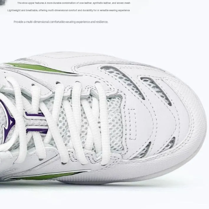 Mizuno Wave Fang Pro 'White Green Purple'-6