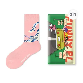 PL Mid Calf Socks Unisex Shopping Bag 1 Pack