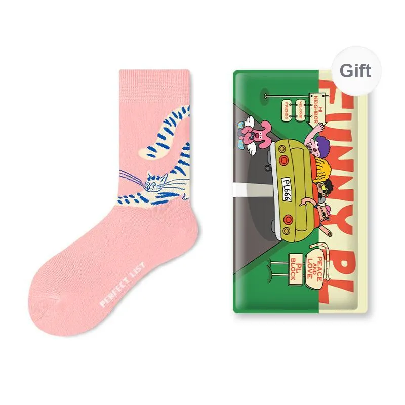 PL Mid Calf Socks Unisex Shopping Bag 1 Pack-0