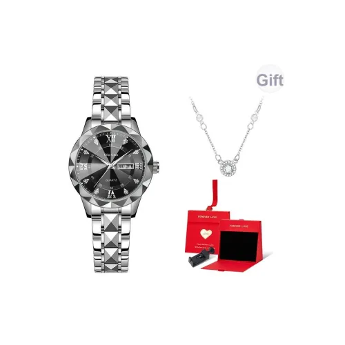 Clip Clop Кварцевый механизм стальной ремешок женские часы белый циферблат