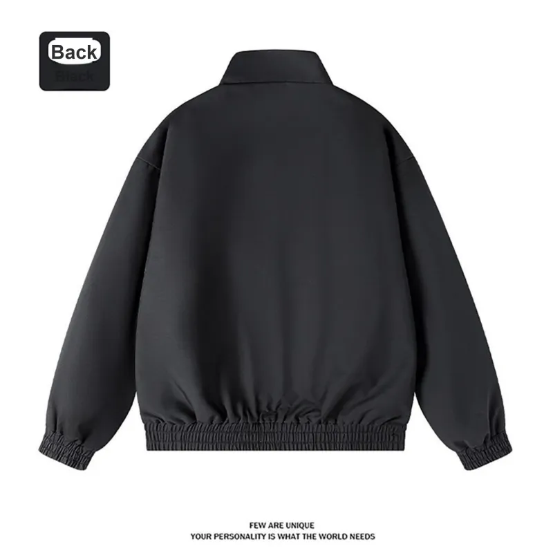WKOOG Jackets Coats Unisex Deep Red-9