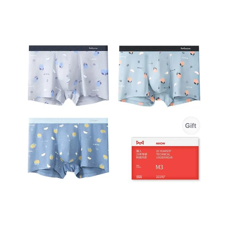 MIIOW Underpants Men's Shopping Bag 3 Pack-7