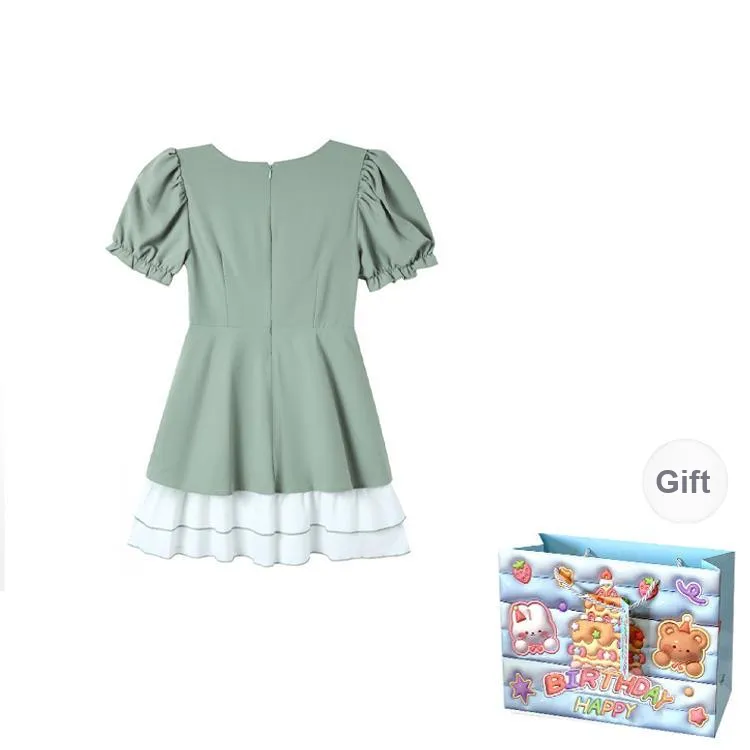 TWOPLUMGIRLS Short Sleeved Dress Women's-1