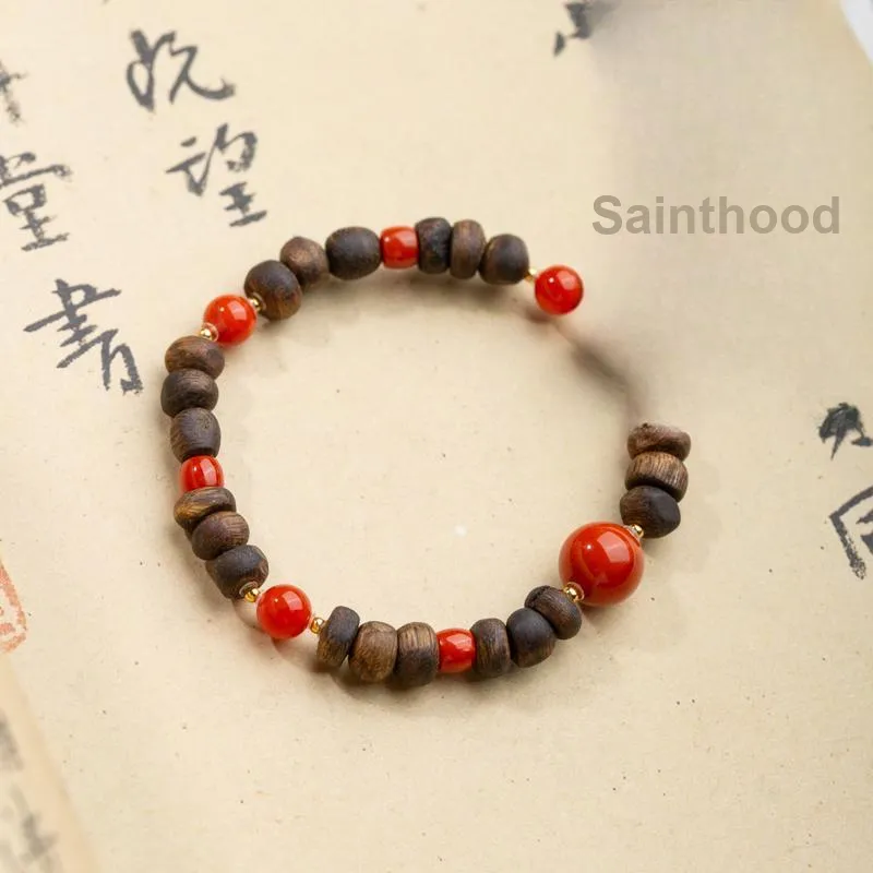 Xianyuan Fragrance Agarwood Bracelets Unisex-2