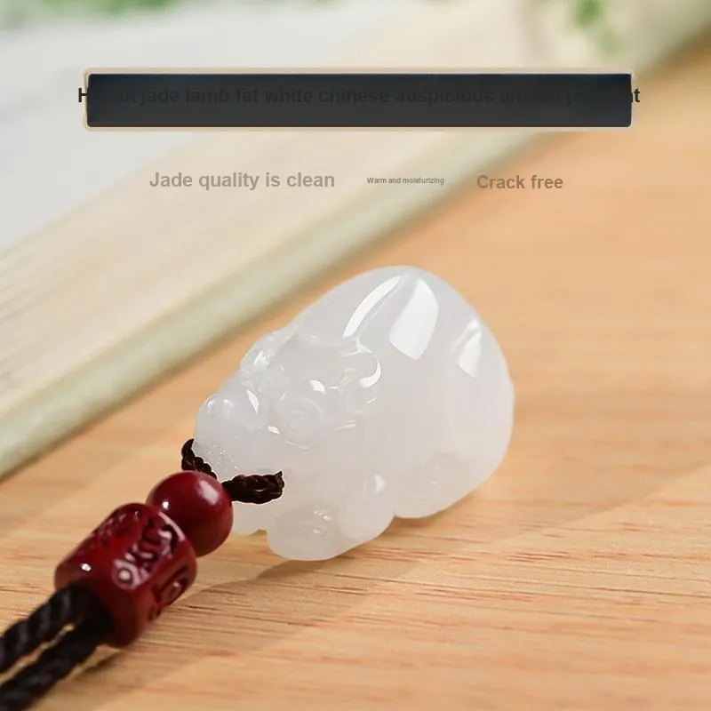 KUNYUYAO Pendants White Jade Unisex-13