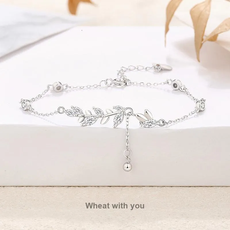 Andaozi 999 Fine Silver Bracelets Women's-1