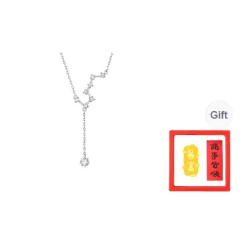Chongqing Gold Store S925 Silver Necklaces Women's
