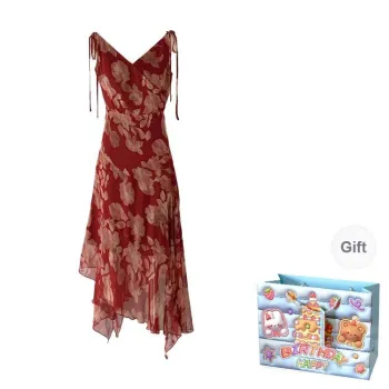BRASS SCOUT Slip Dresses Women's Red Shopping Bag