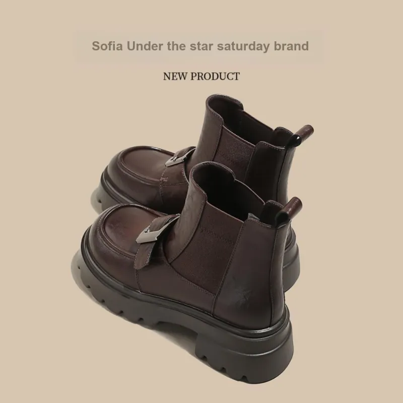 Safiya Short Chelsea Boots Women's-10