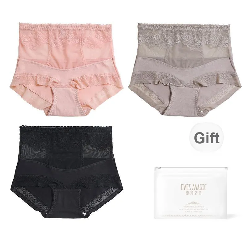 XIA.WA.ZHI.XIU Underpants Women's Shopping Bag 3 Pack-0
