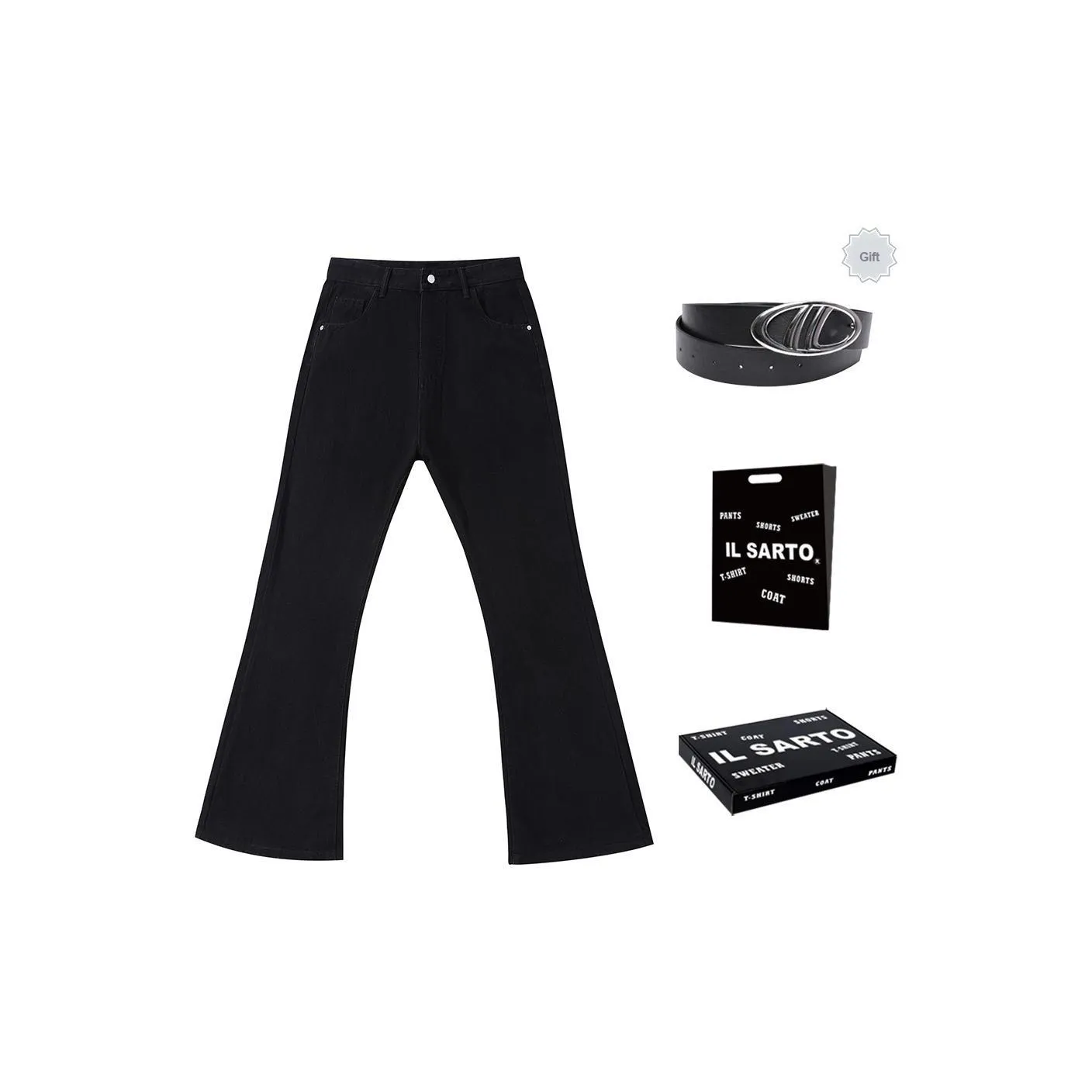 IL SARTO Curved Knife Jeans Unisex