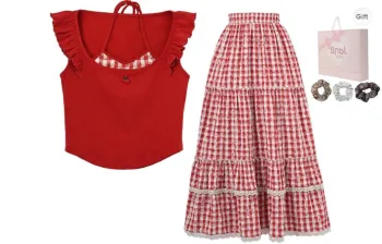 SNBL Two Piece Skirt Sets Women's