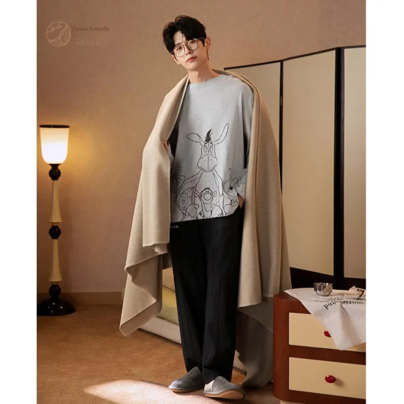 Gongdie x Disney Pajama Set Men's Gift Box Set-2