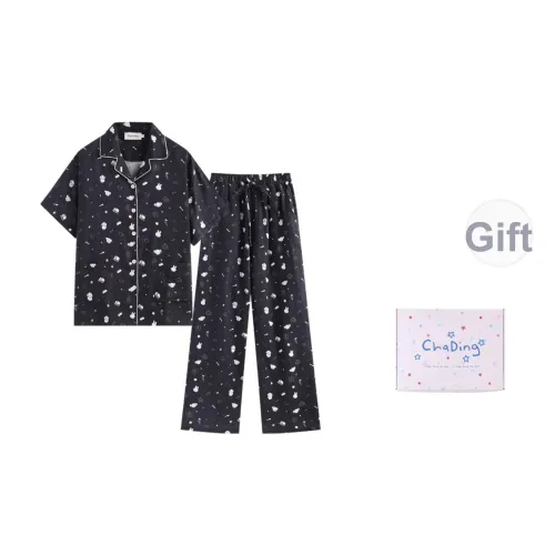 Wabi Town Pajama Подарочная коробка Женские Черный